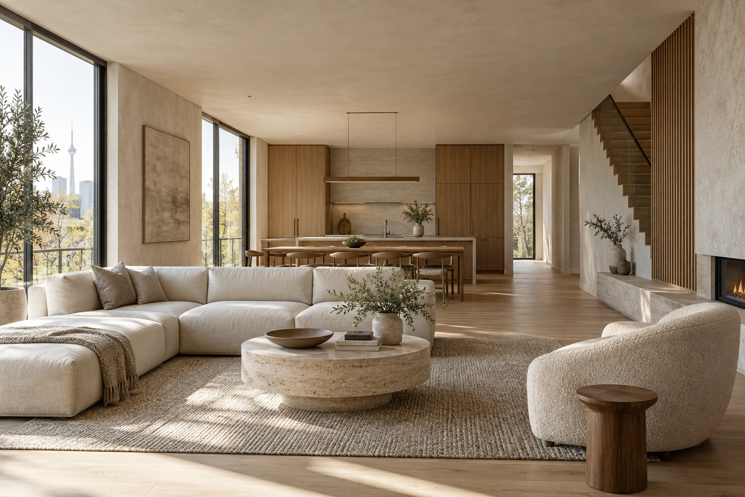 Projects Architectural concept: contemporary living room